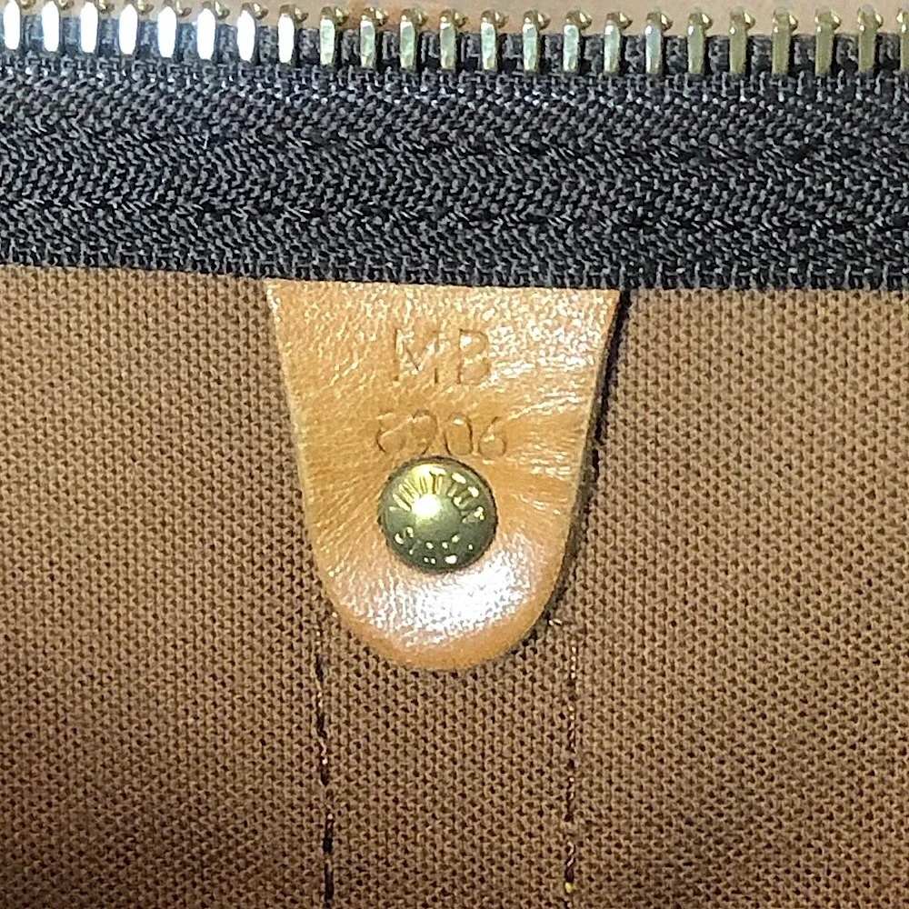 LOUIS VUITTON Monogram KEEPALL 50 LV Boston Travel Weekend Duffle Bag France